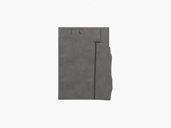 Панно ROCK | РОК 1 677х500 базальт