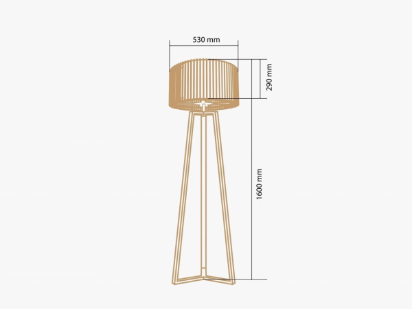 Торшер ROTOR FLOOR LAMP | РОТОР ФЛОР ЛАМП дуб